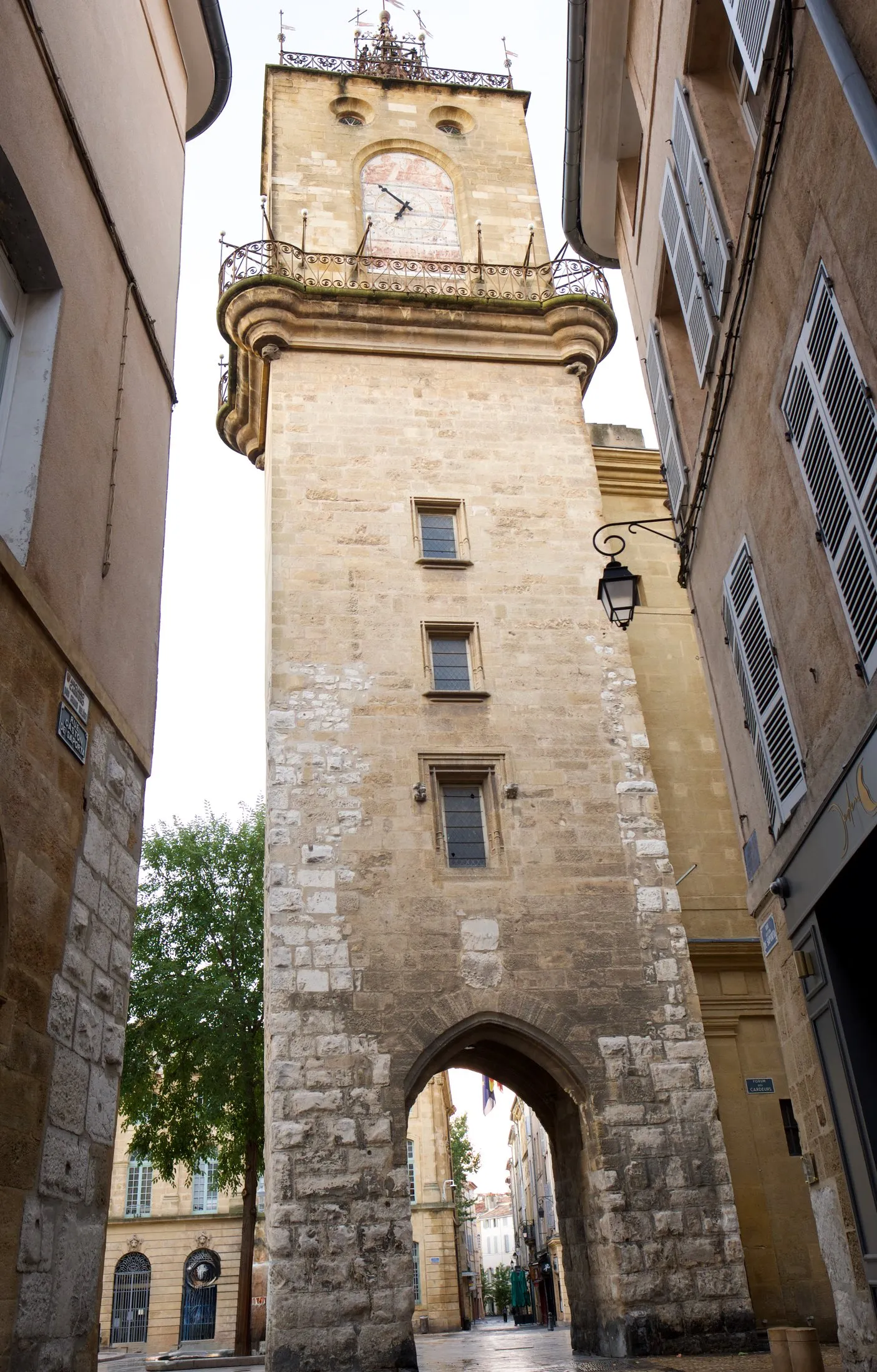A bell tower in Aix-en-Provence