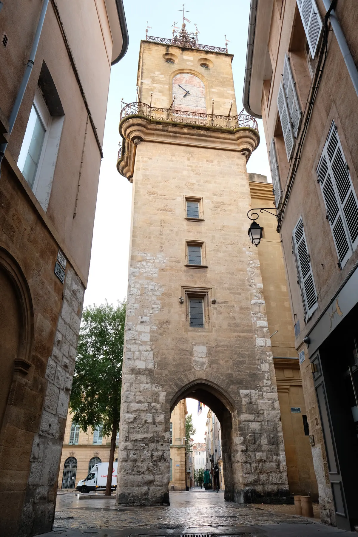 The clock tower of Aix-en-Provence